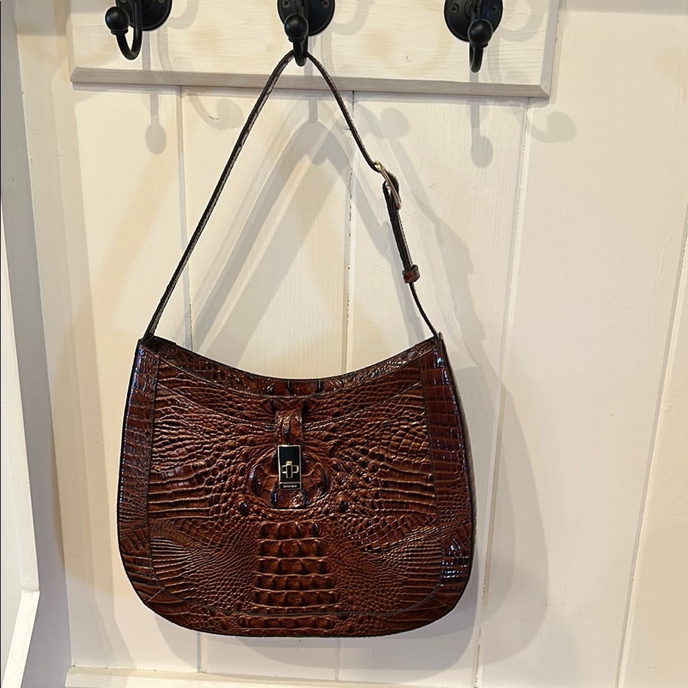 Brahmin Johanna Shoulder Bag in Pecan